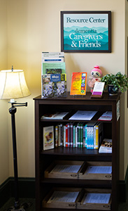 library bookshelf